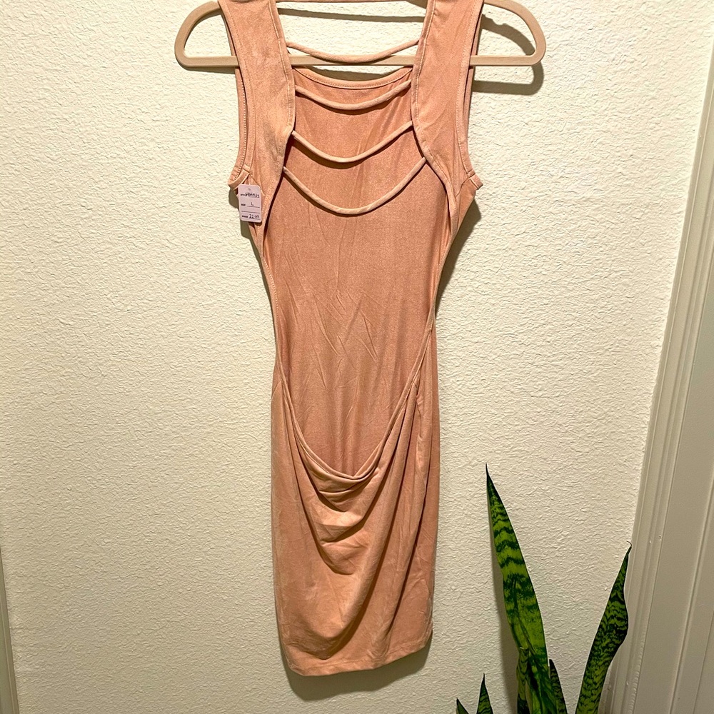 Nude club dress